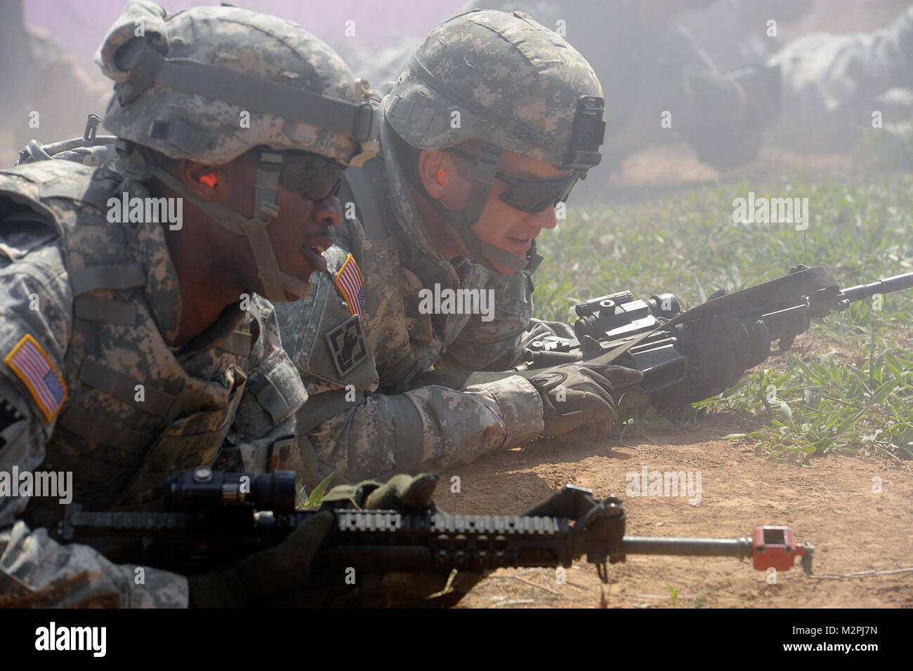 Gruppo IMT 3 dal Texas Dipartimento Militare Foto Stock