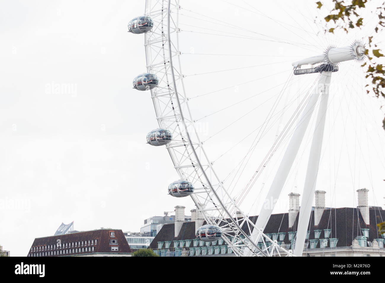 London Eye - Dettaglio, close-up, sfondo, Gran Bretagna, Inghilterra, Londra, Foto Stock