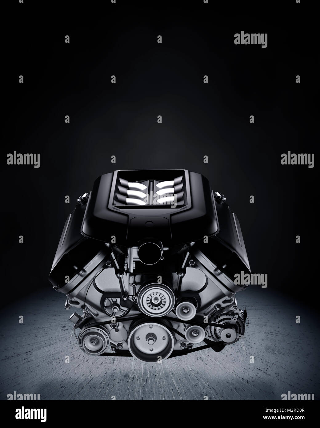 [M] CGI, computer grafica di un poligono modello, vicino, still life Foto Stock
