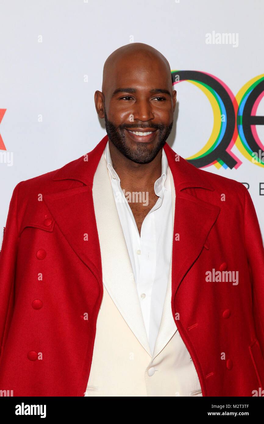 West Hollywood, CA. 7 febbraio, 2018. Marrone Karamo presso gli arrivi per Queer Eye Stagione 1 Premiere, Pacific Design Center, West Hollywood, CA 7 febbraio 2018. Credito: Priscilla concedere/Everett raccolta/Alamy Live News Foto Stock