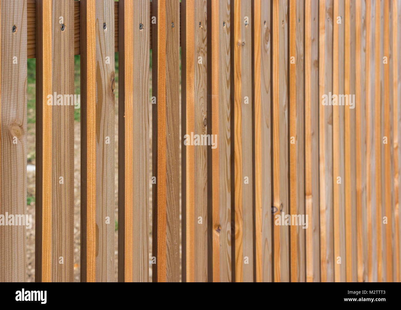 Picket Fence, recinzione di legno Foto Stock