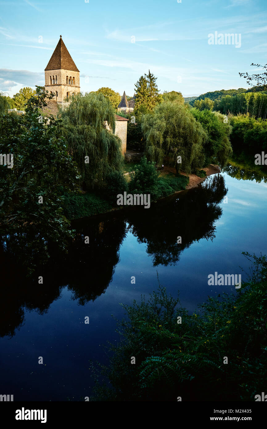 San Leon sur Vezere in Dordogne Francia Foto Stock