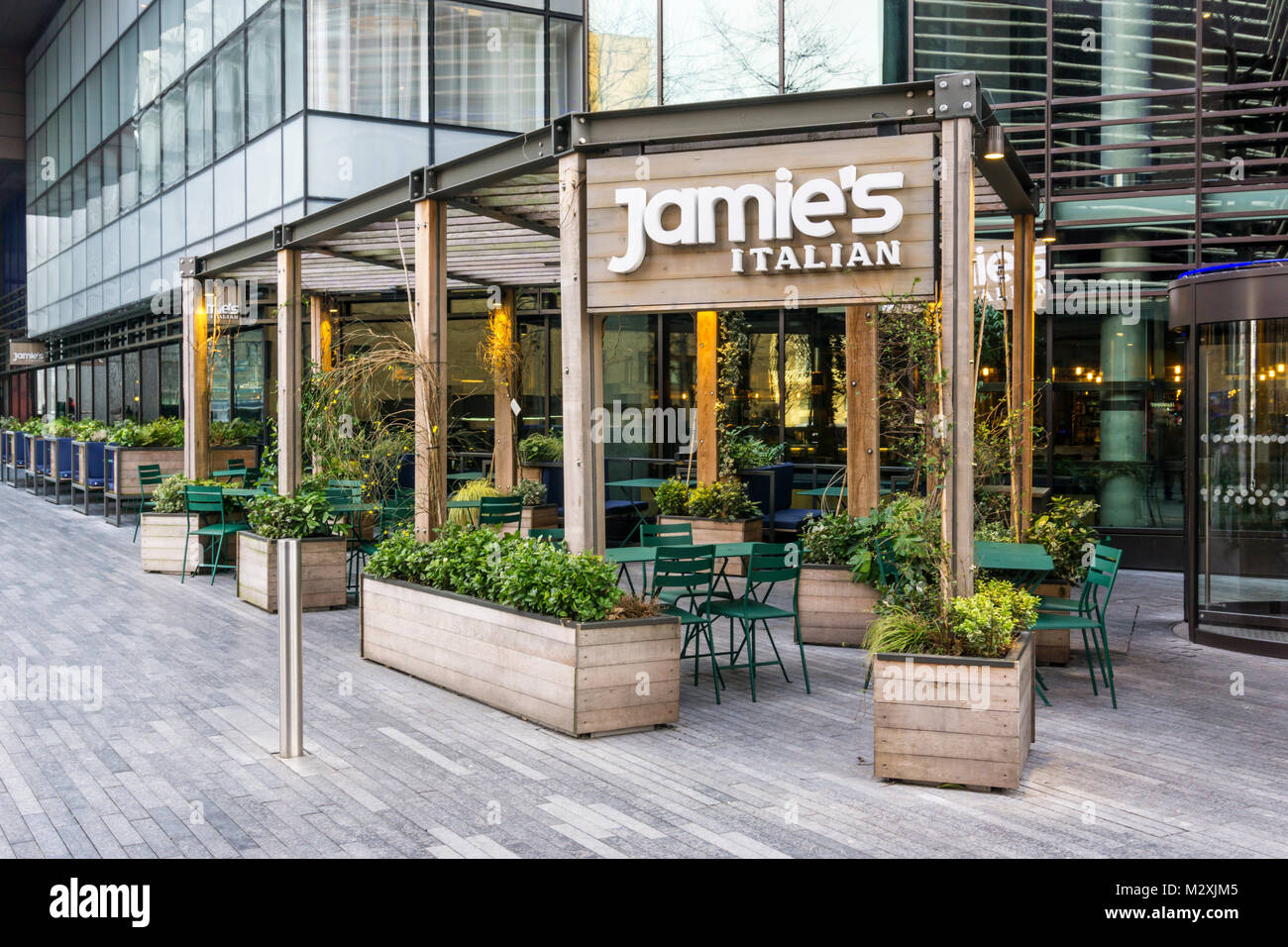 Jamie's Italian più in London Posto a London Bridge Foto Stock