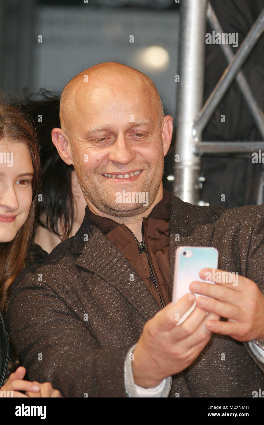 Juergen Vogel, Premiere des film "Hin und Weg' auf dem Filmfest Hamburg' im Cinemaxx Dammtor, Amburgo, 26,09,2014 Foto Stock