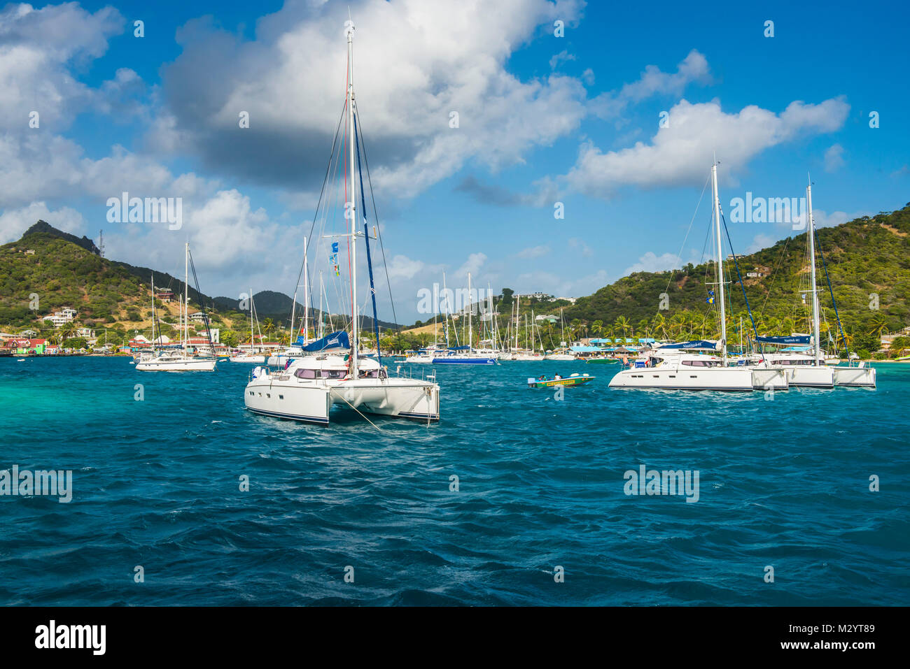 Union island, Grenadine, Saint Vincent e Grenadine, dei Caraibi Foto Stock