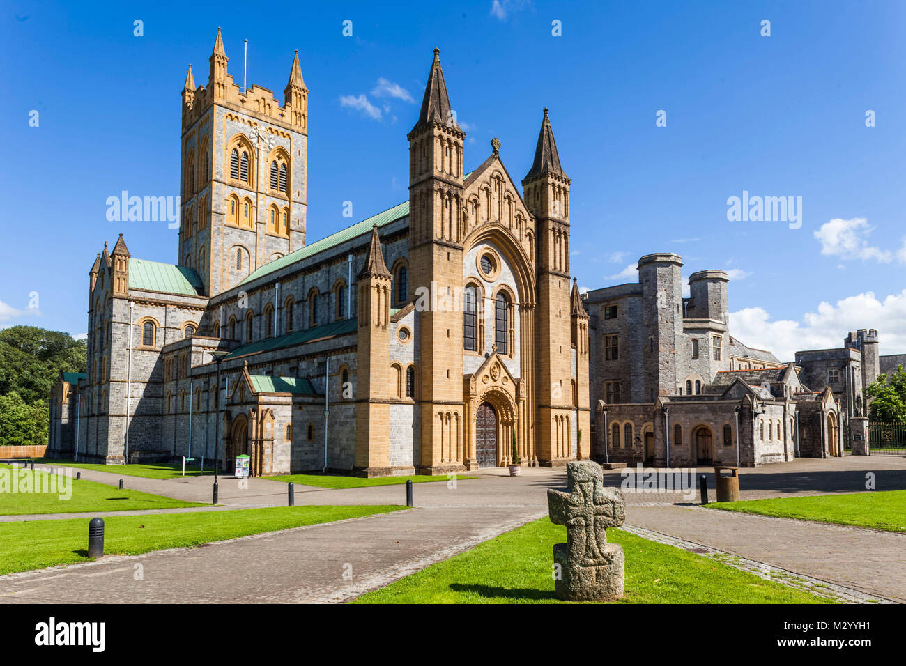 Inghilterra, Devon, Buckfast Abbey Foto Stock