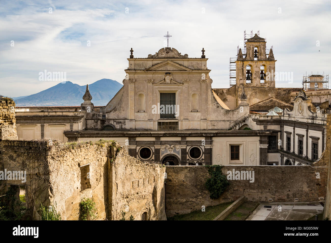La Certosa di San Martino a Napoli, Italia Foto Stock