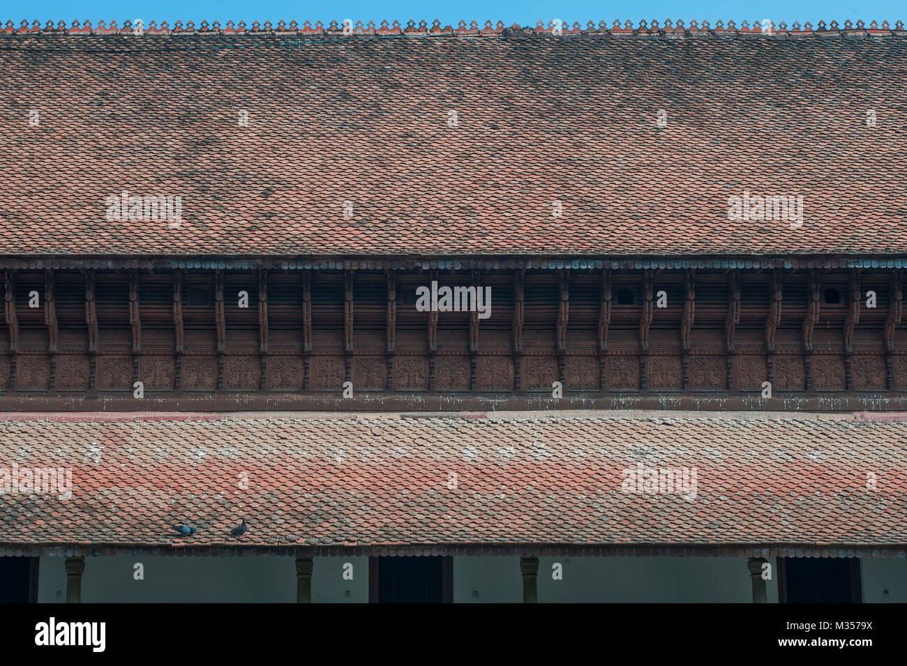 Kuthiramalika palace, Trivandrum, Kerala, India, Asia Foto Stock