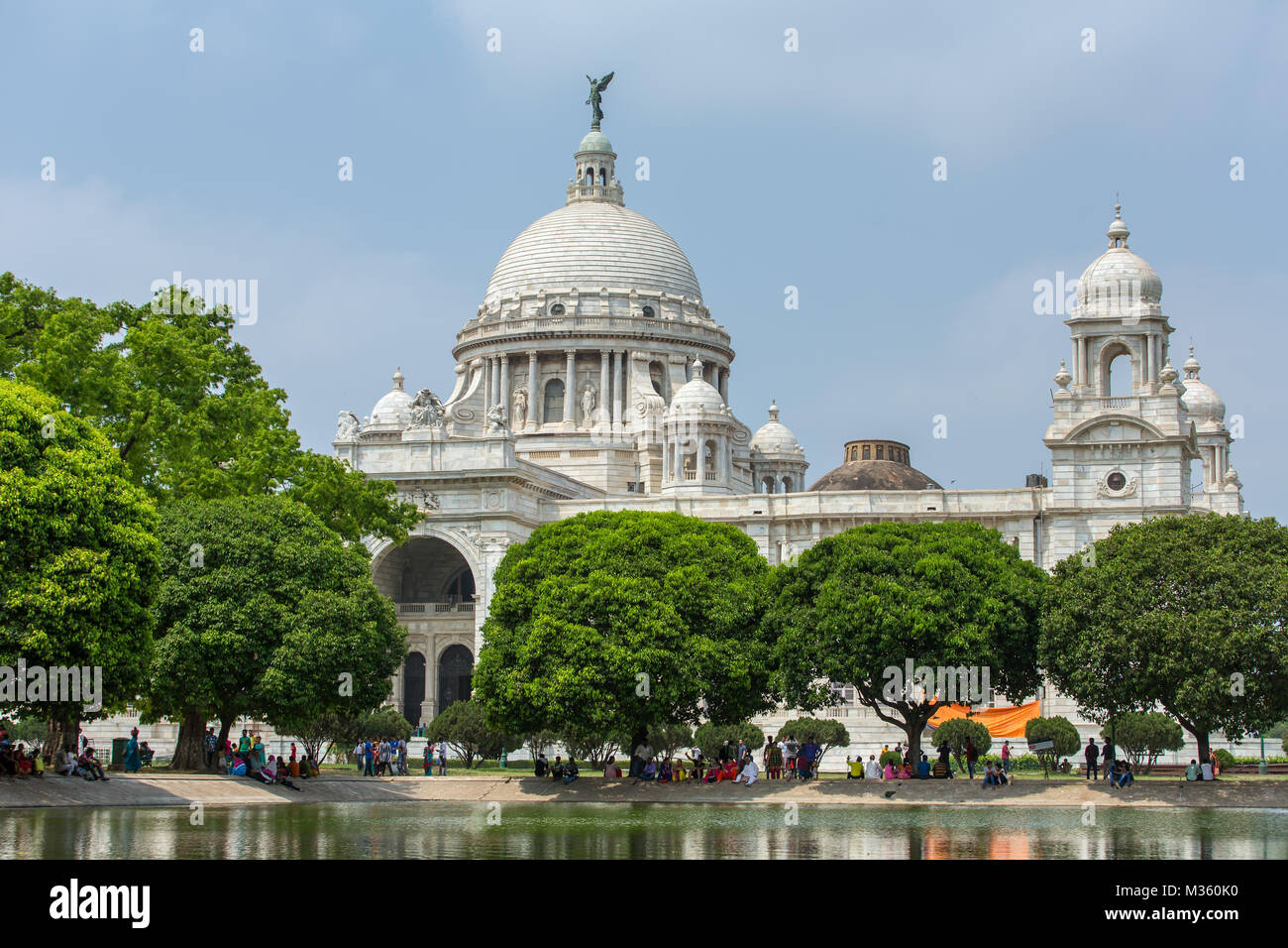 Victoria Memorial in Kolkata, India Foto Stock