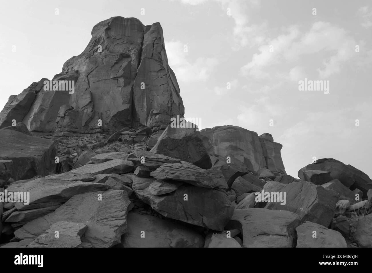 Il Monument Valley paesaggio nel sud dello Utah Foto Stock