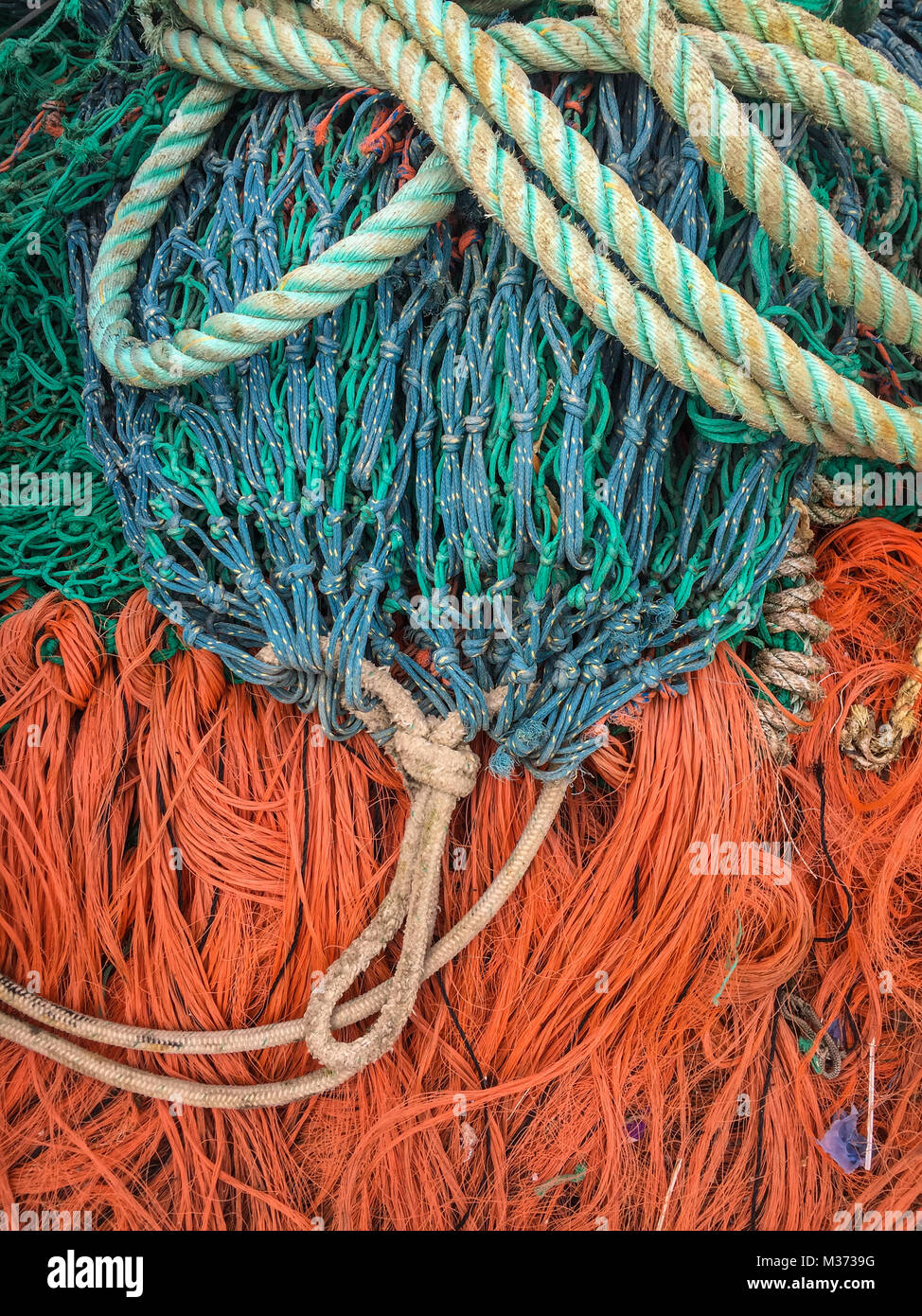 Reti da pesca Foto Stock
