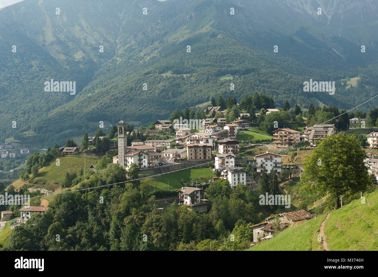 L'Italia, Lombardia, Valle Brembana Foto Stock