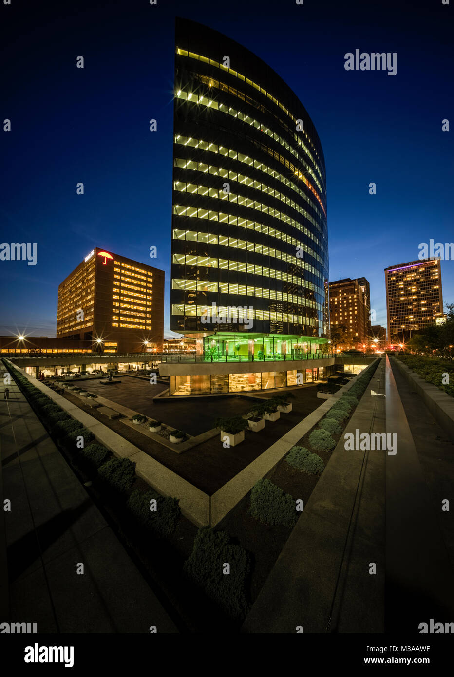 Phoenix mutua assicurazione vita edificio   Hartford, Connecticut, Stati Uniti d'America Foto Stock