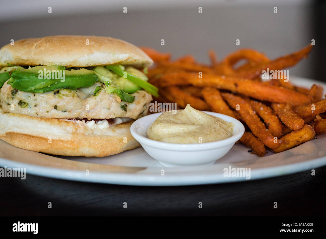 Commerciale alimentare sparare da Angela Mann Fotografia Foto Stock