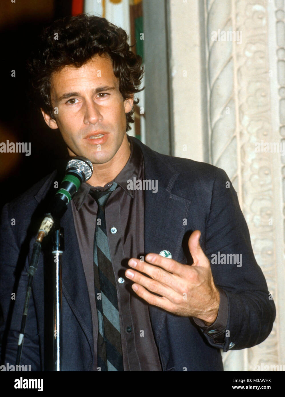 LOS ANGELES, CA - 18 ottobre: attore Michael Ontkean assiste nucleare beneficio di congelamento a Wilshire Ebell Theatre, il 18 ottobre 1982 a Los Angeles, California. Foto di Barry re/Alamy Stock Photo Foto Stock