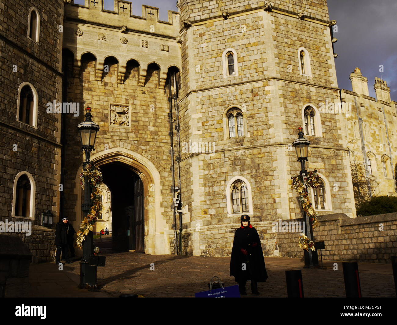 Il Castello di Windsor, Windsor, Berkshire, Regno Unito. Foto Stock