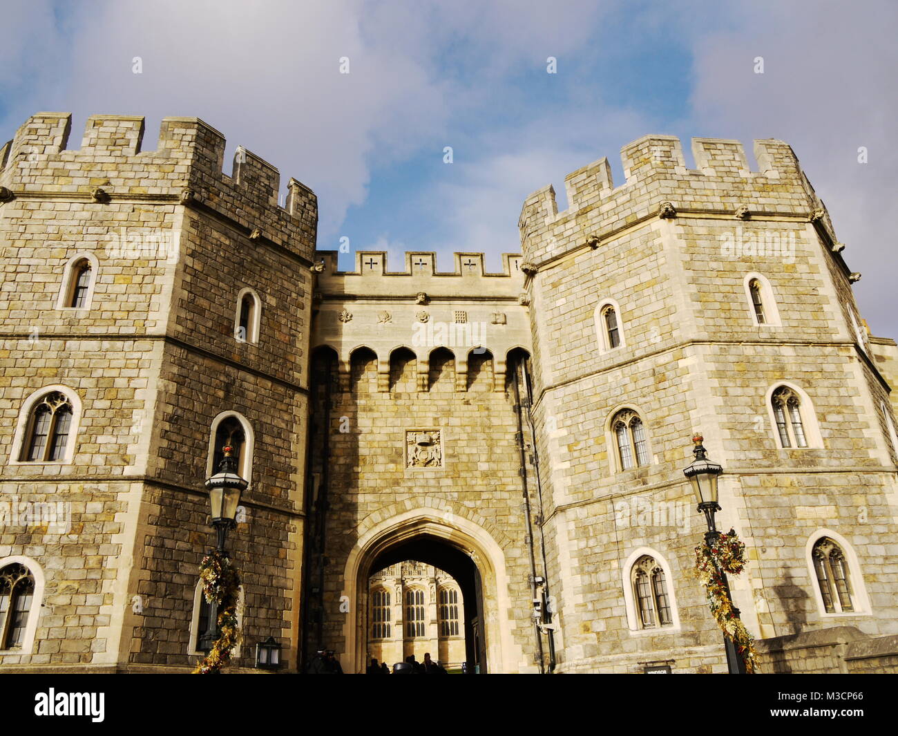 Il Castello di Windsor, Windsor, Berkshire, Regno Unito. Foto Stock