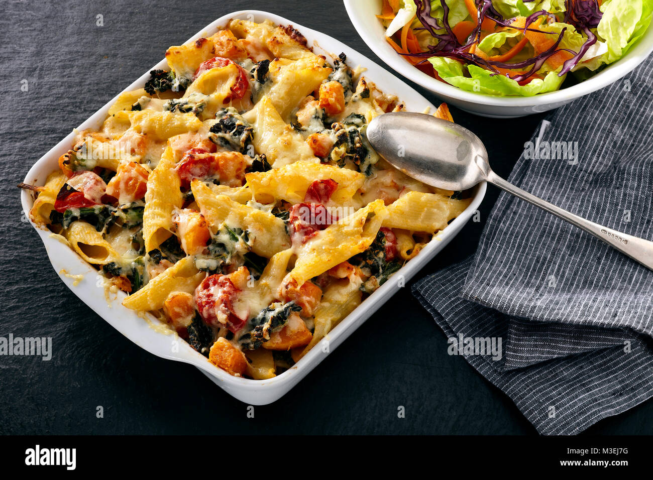 La zucca cuocere la pasta Foto Stock