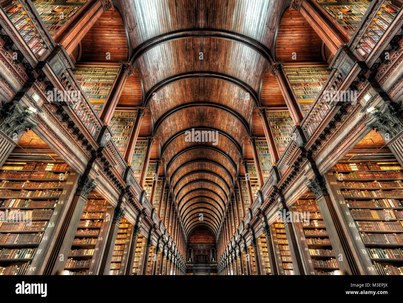 Il Trinity College di Dublino, Irlanda adottate nel 2015 Foto Stock