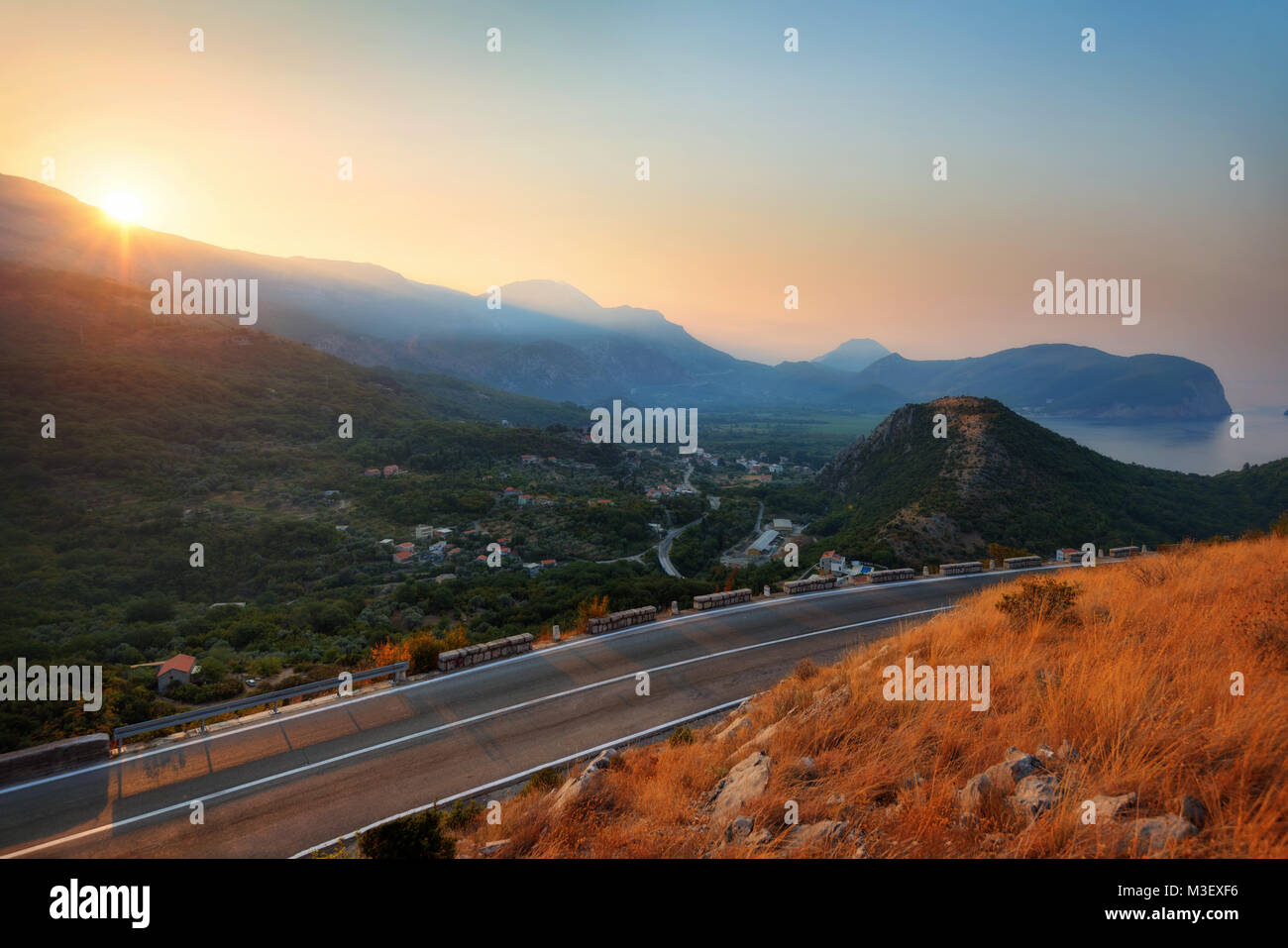 Costa del Montenegro villaggio Sunrise adottate nel 2015 Foto Stock