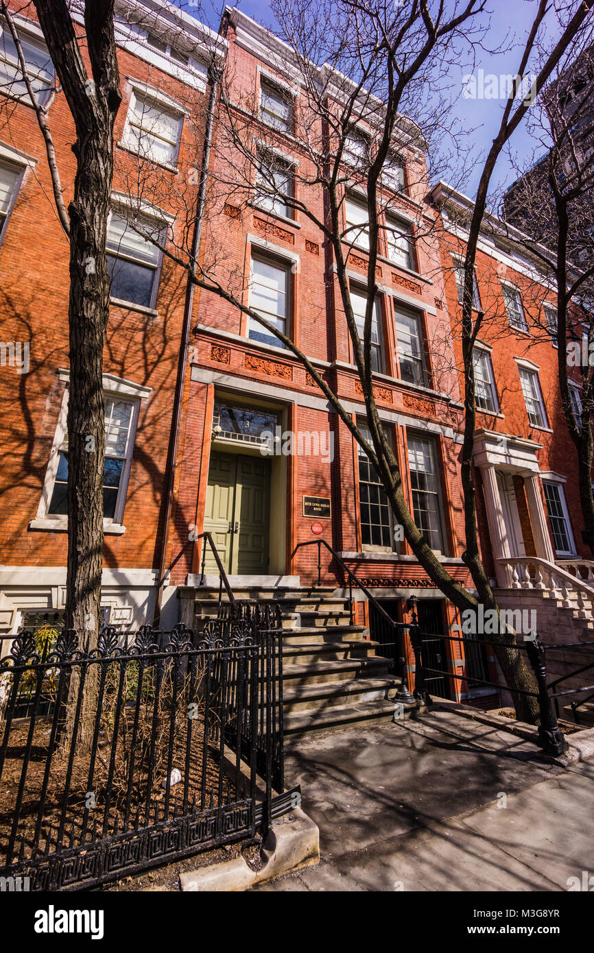 Edward Hopper Studio Washington Square Park Manhattan   New York New York, Stati Uniti d'America Foto Stock