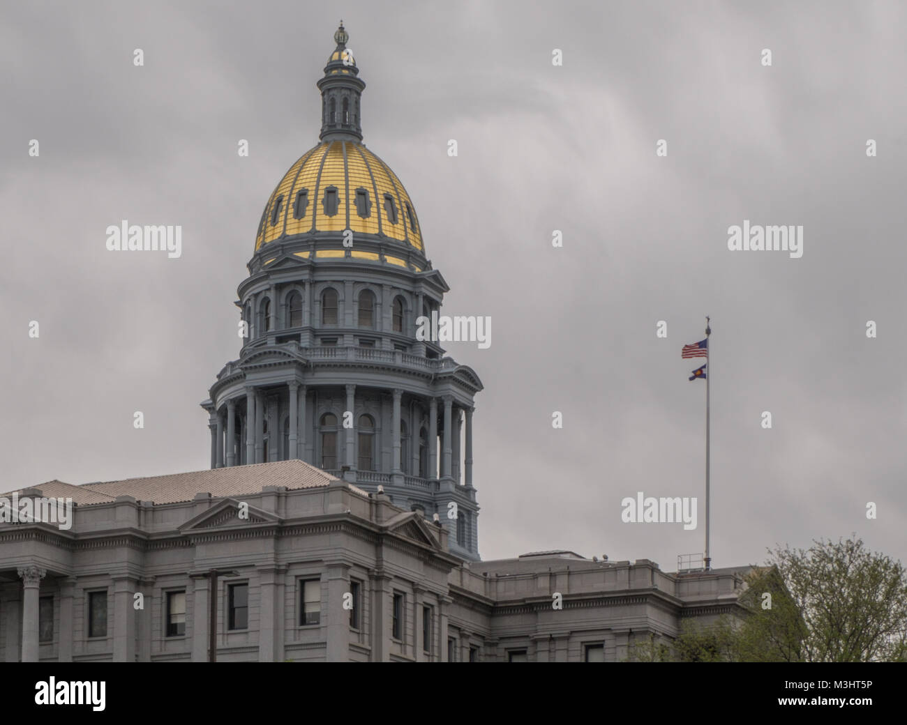 Colorado State Capitol Building a Denver Foto Stock