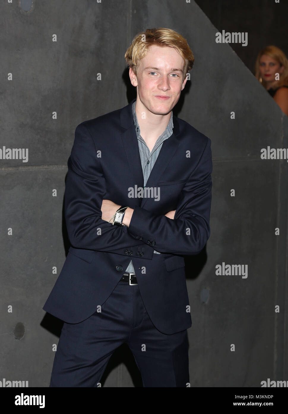 Louis Hofmann , Montblanc de la Culture Arts Patronage Award 2016 im Historischen Pumpwerk Berlin Foto Stock