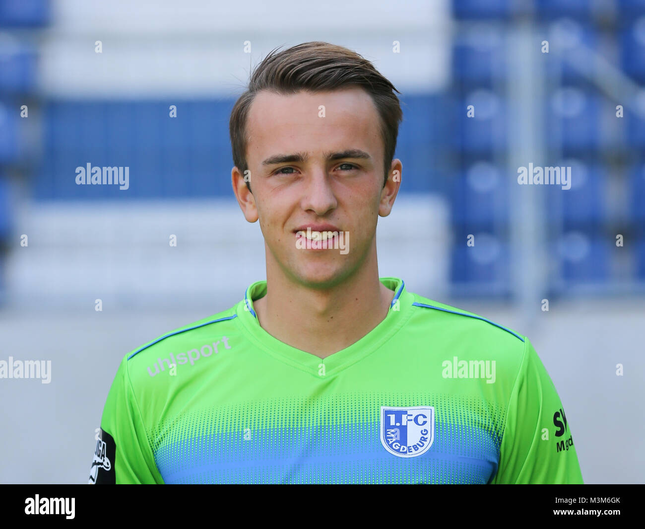 1. FC Magdeburg - 3. Fußball-Liga - Kader Saison 2016/17 Foto Stock