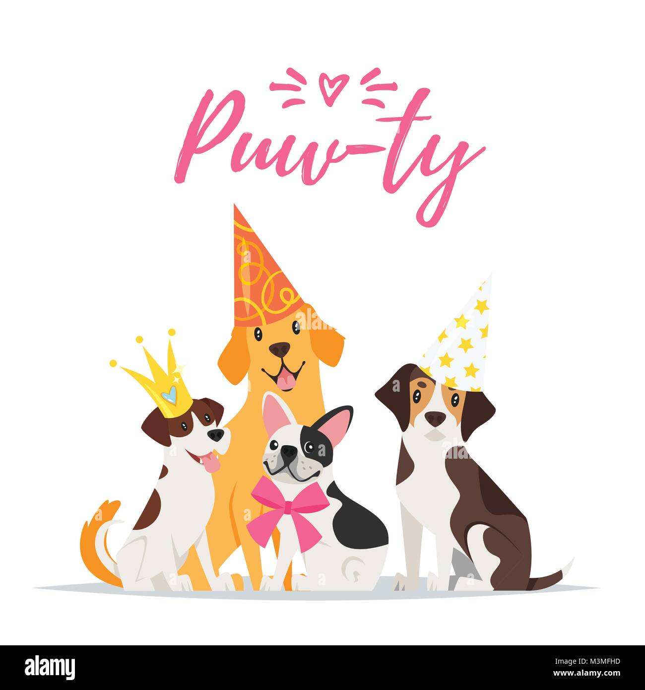 Modello Di Biglietto Di Auguri, Illustrazione Vettoriale Biglietto Di