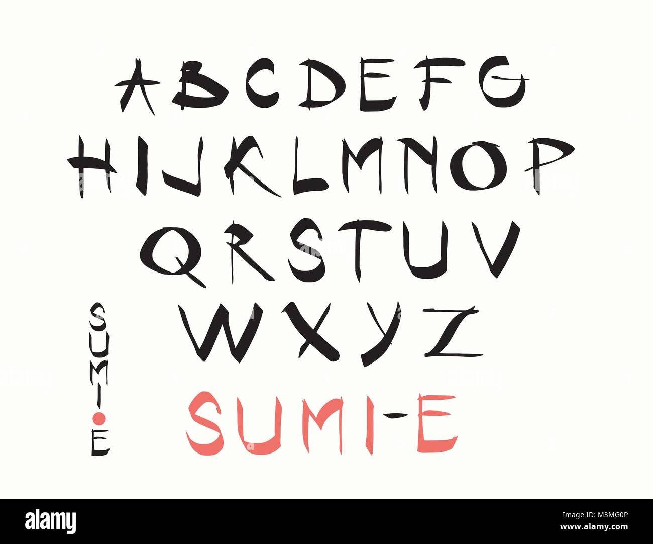 Hand lettering alphabet immagini e fotografie stock ad alta risoluzione -  Alamy