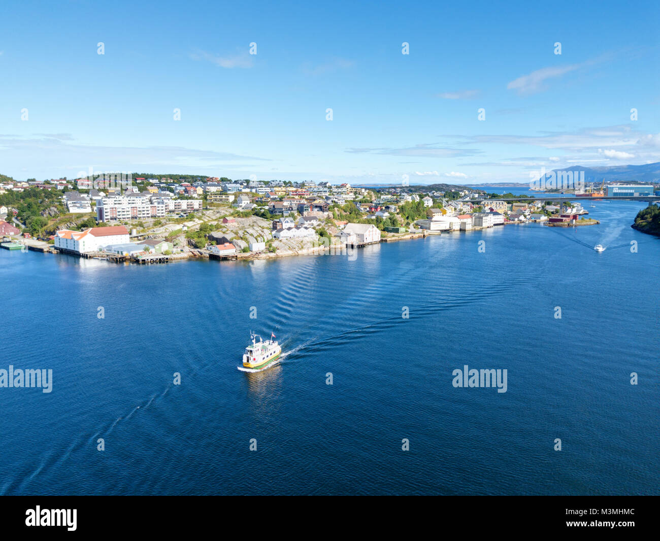 Kristiansund Norvegia prese nel 2017 Foto Stock