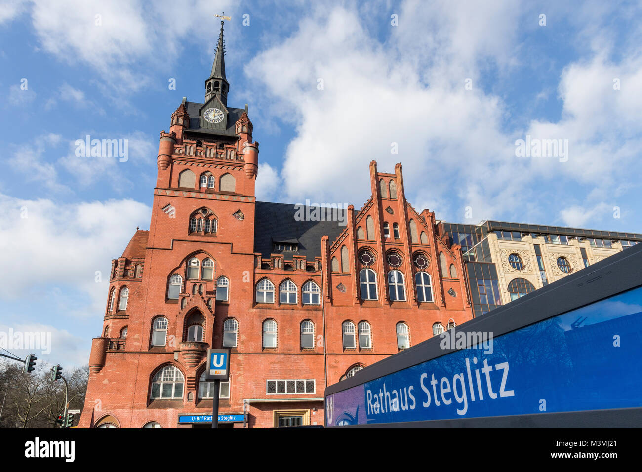 Municipio di Steglitz Berlino Germania Foto Stock