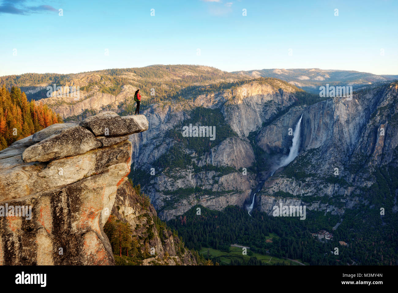 Punto ghiacciaio, Yosemite NP, USA prese nel 2015 Foto Stock