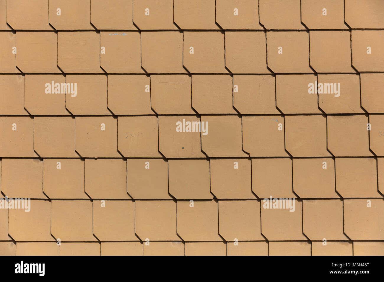 Abstract uniforme su tegole texture come sfondo Foto Stock