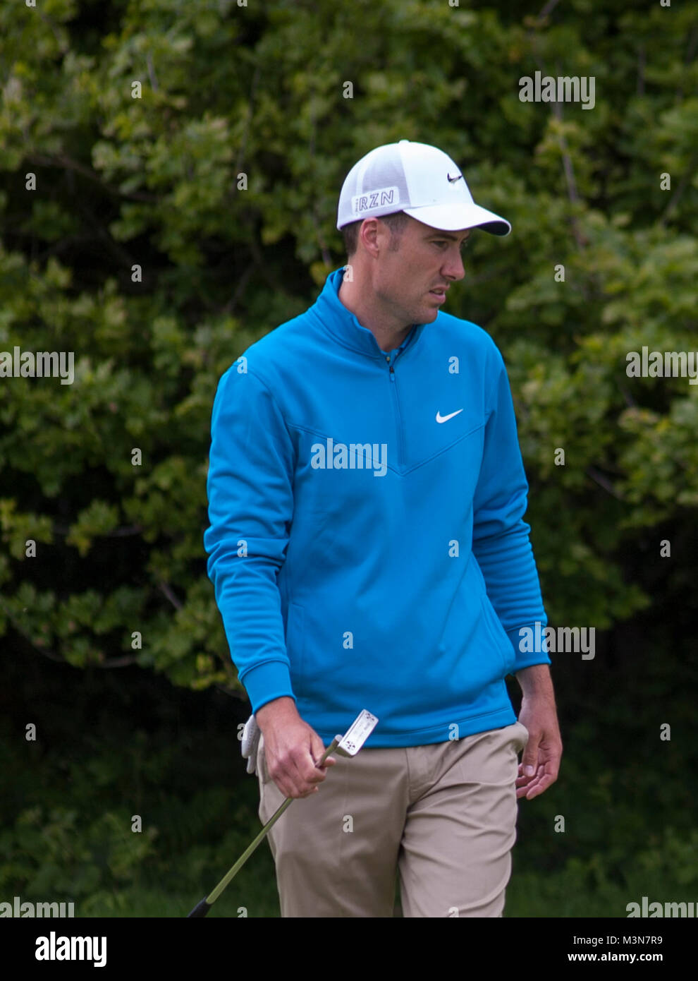 Ross Fisher Walton Heath, Surrey, qualifica USGA, Inghilterra, Regno Unito. Credito: Londra Snapper Foto Stock