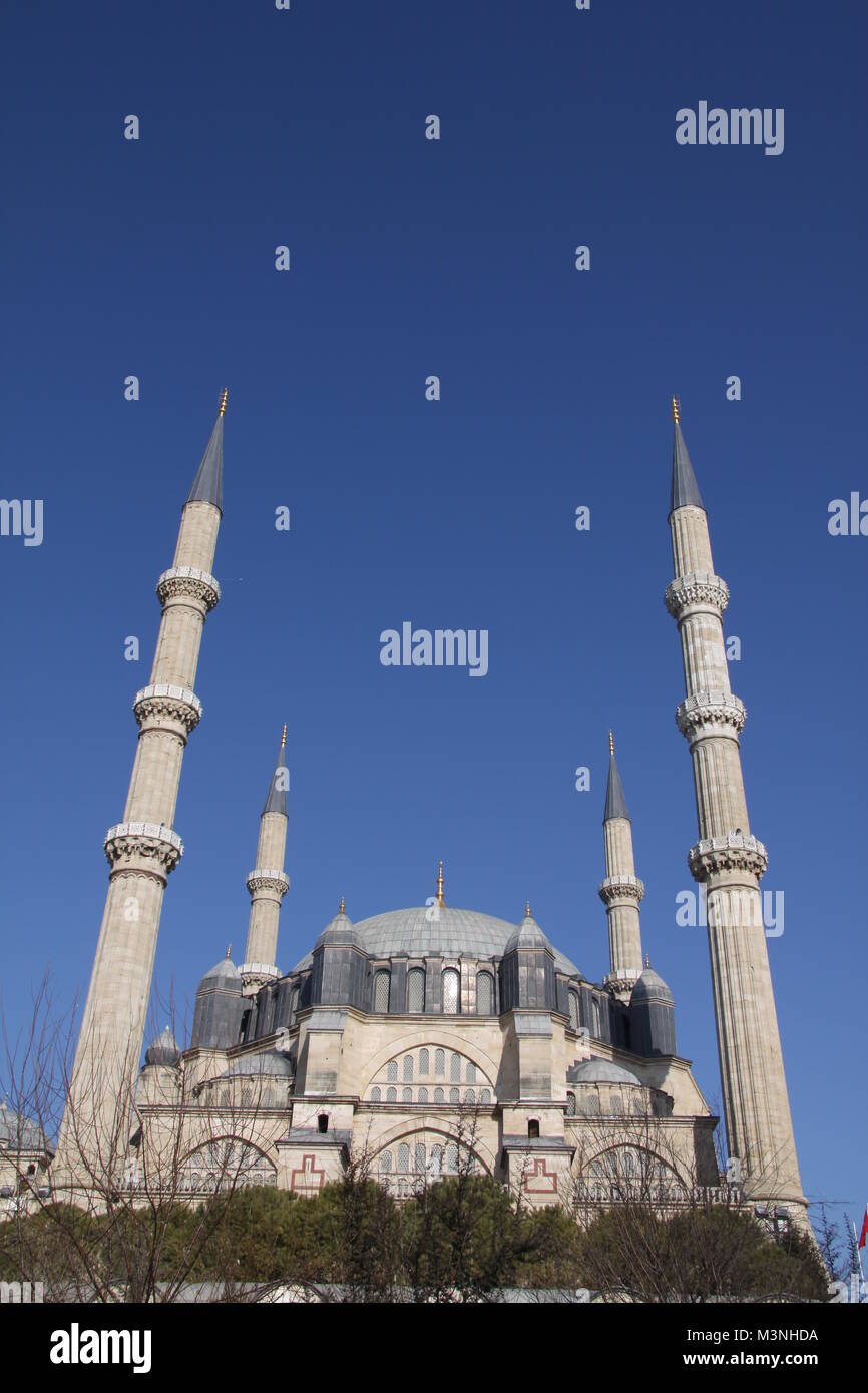 La moschea Selimiye, Edirne, Turchia Foto Stock
