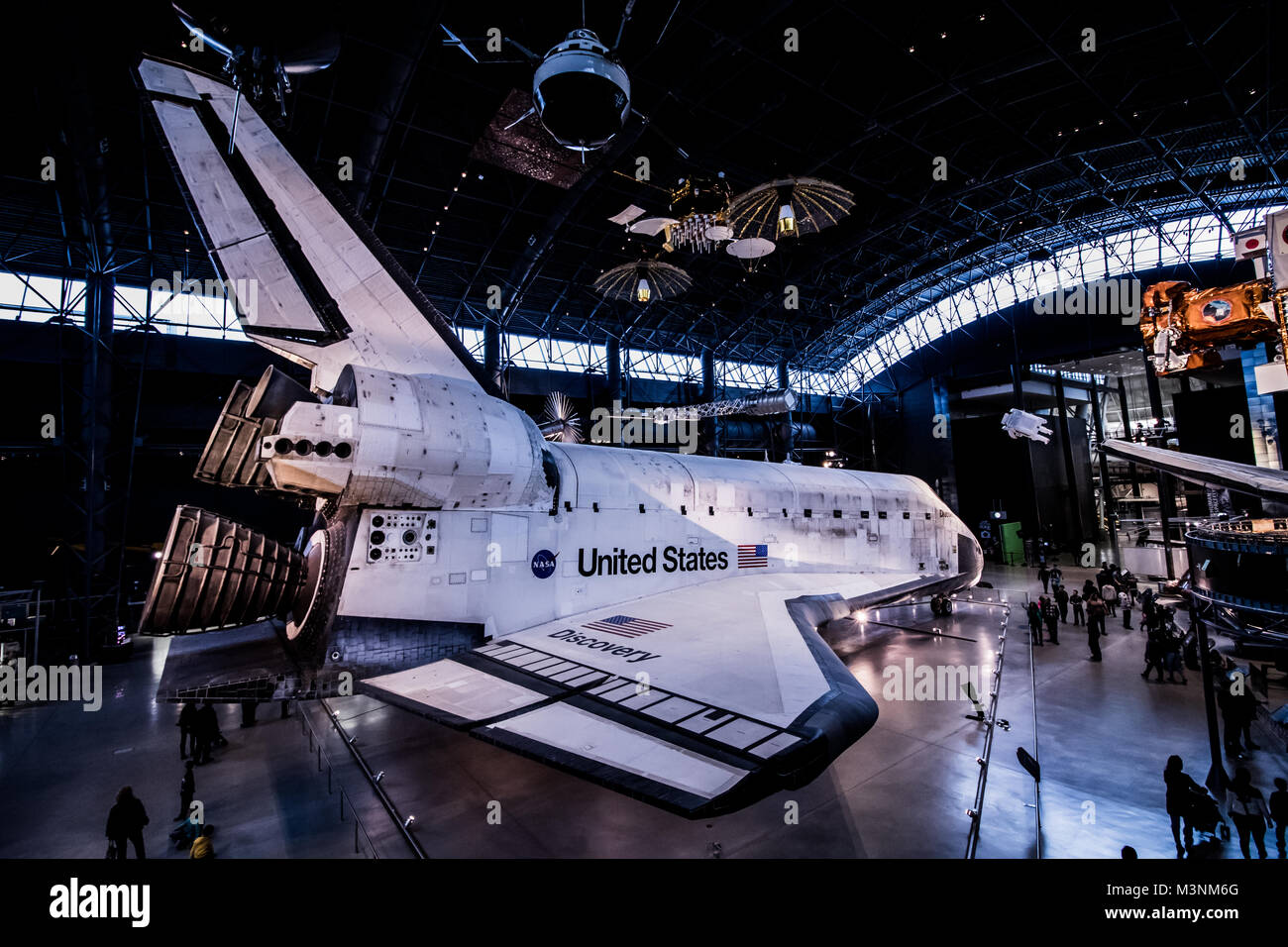 Discovery Space Shuttle, museo Smithsonian Foto Stock