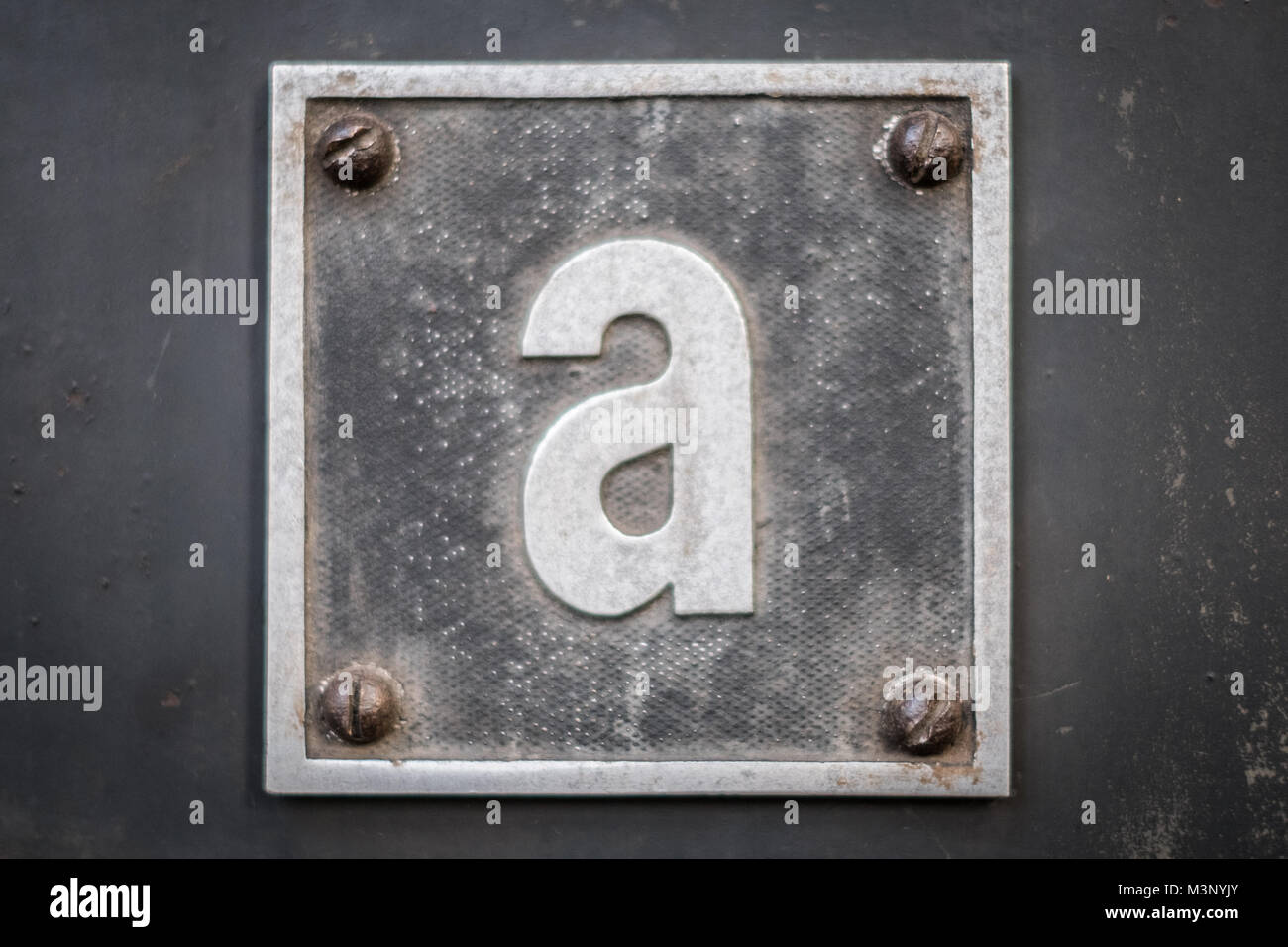 Lettere di ferro metallo Immagini e Fotos Stock - Alamy