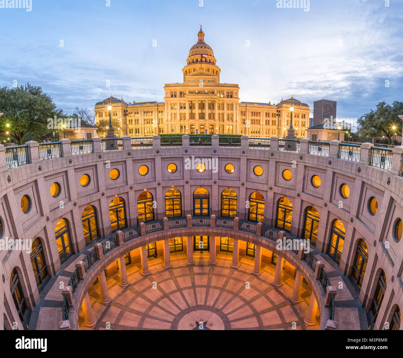 Austin, Texas, Stati Uniti d'America al Campidoglio dello Stato del Texas. Foto Stock