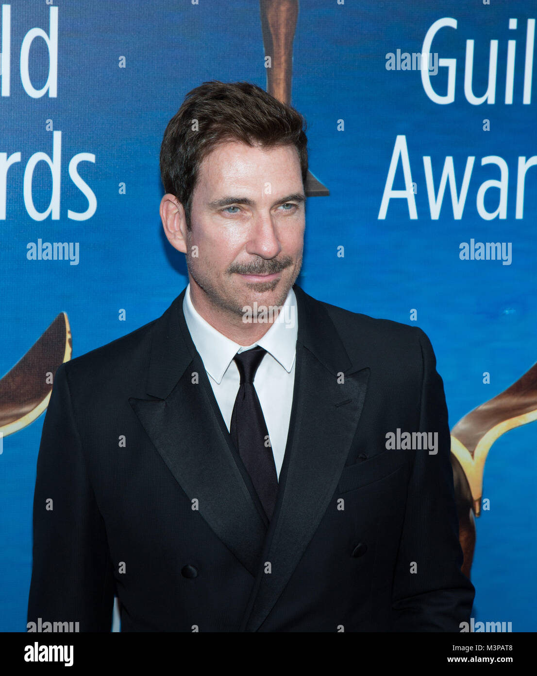 Beverly Hills, Stati Uniti d'America. Xi Febbraio, 2018. Dylan McDermott assiste il 2018 Writers Guild Awards L.A. Cerimonia presso il Beverly Hilton Hotel il 11 febbraio 2018 a Beverly Hills, la California. Credito: la foto di accesso/Alamy Live News Foto Stock