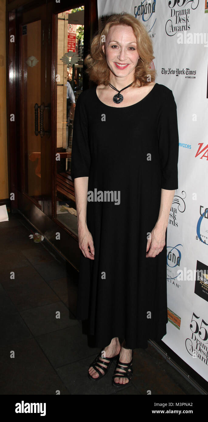 Jan Maxwell raffigurato all'2009 - 2010 Drama Desk Awards Nominees Cocktail party presso la churrascaria Plataforma Ristorante a New York City il 6 maggio 2010. Credito: Walter McBride/MediaPunch Foto Stock
