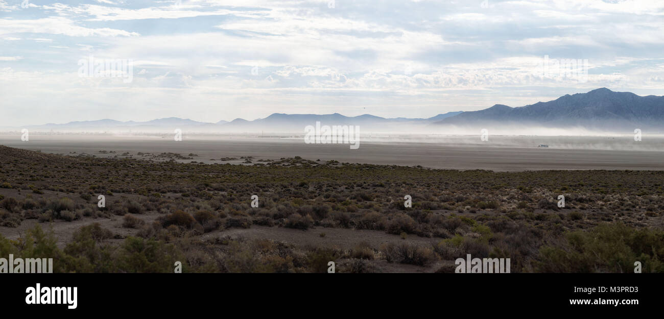 Black Rock Desert adottate nel 2015 Foto Stock