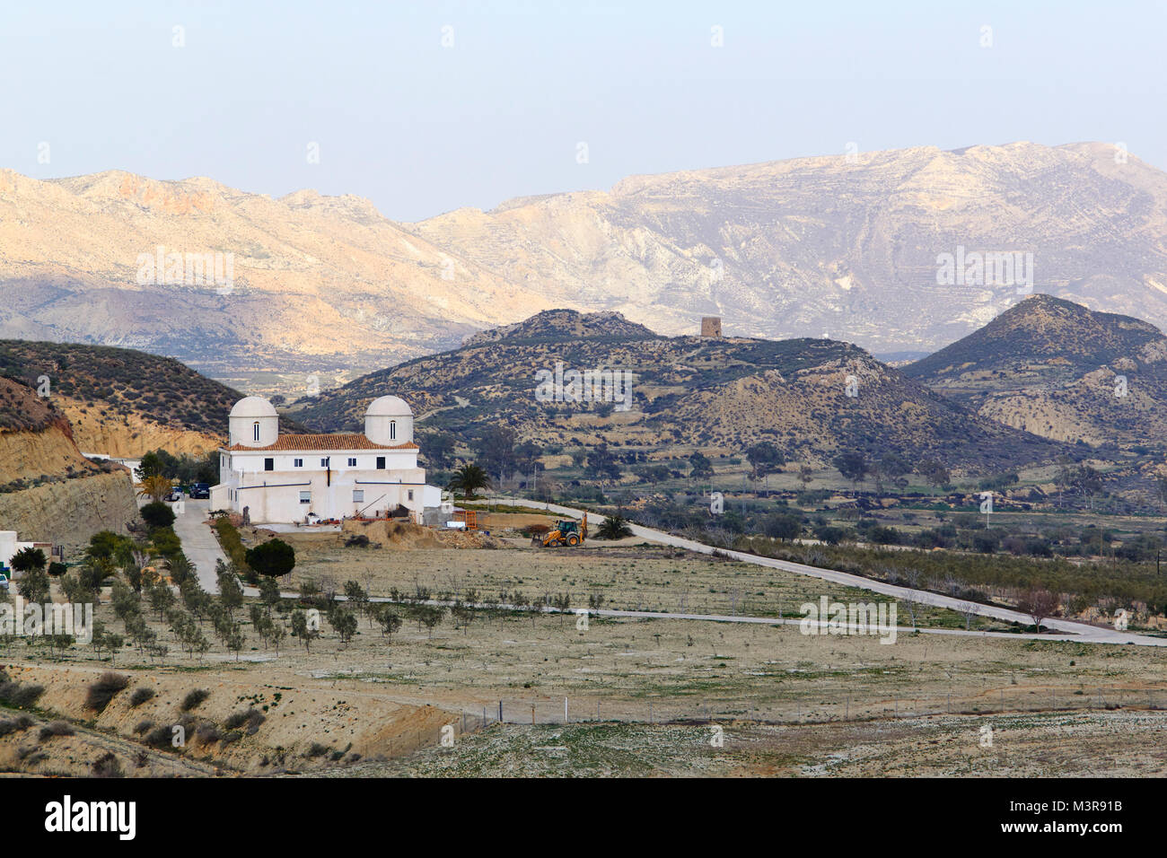 Vivere nel deserto Tabernas, Andalusia, Spagna Foto Stock