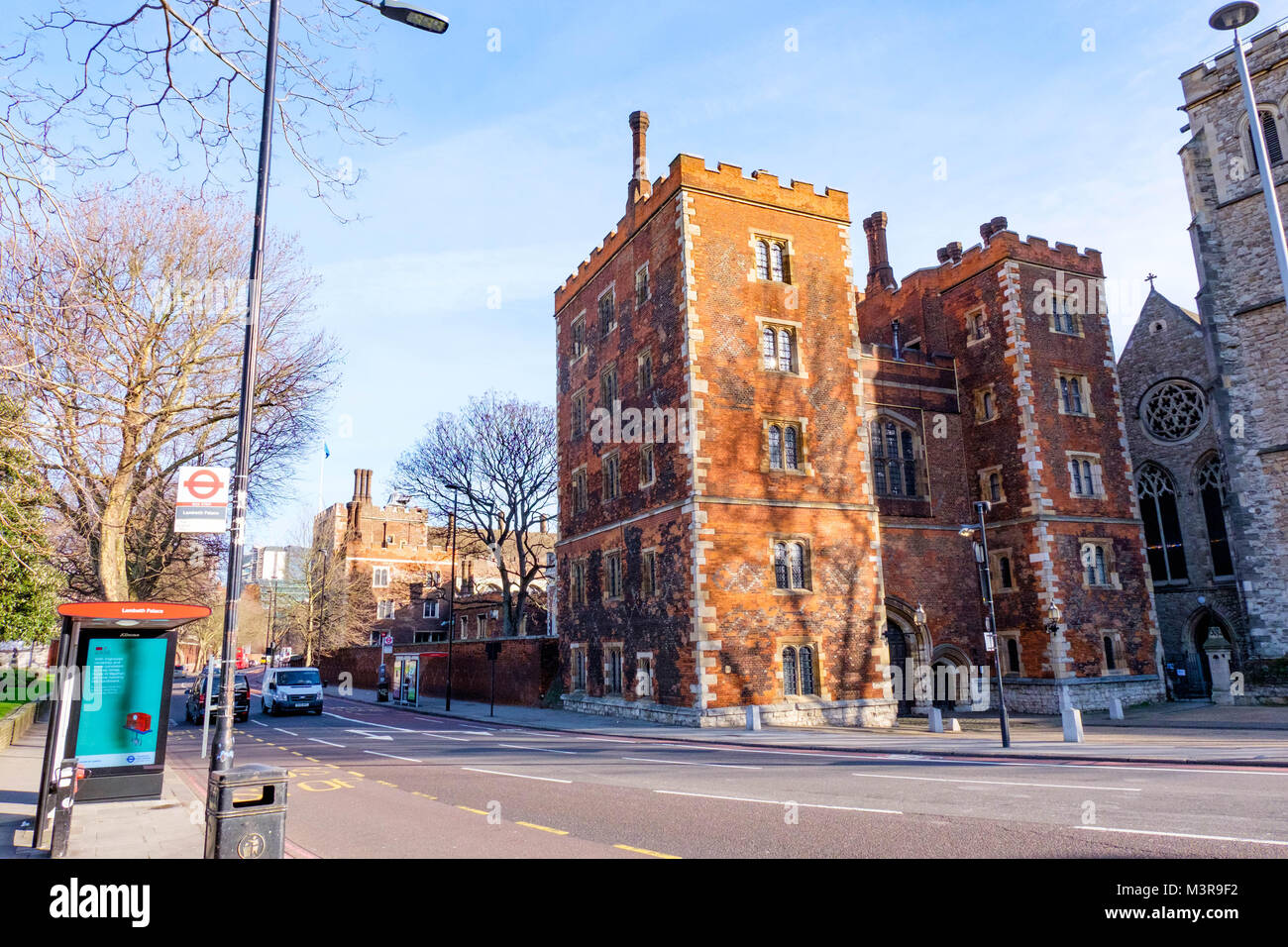 Morton's tower Albert Embankment Foto Stock