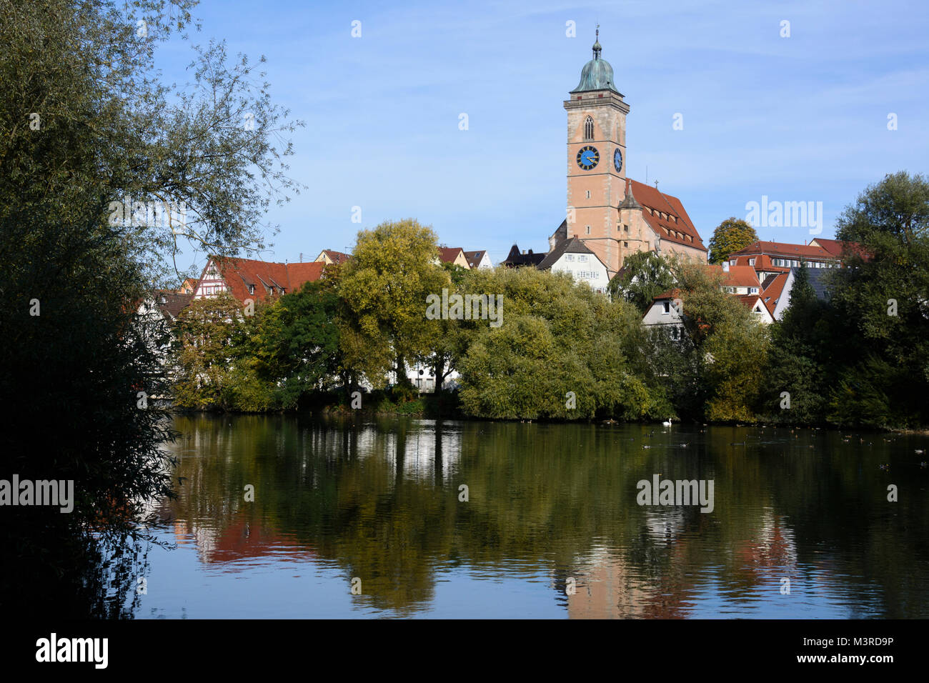 Nürtingen, Baden-Württemberg, Deutschland, Europa Foto Stock