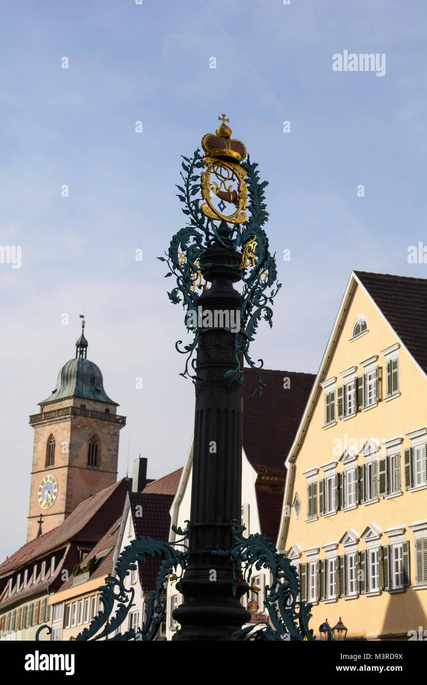 Nürtingen, Baden-Württemberg, Deutschland, Europa Foto Stock