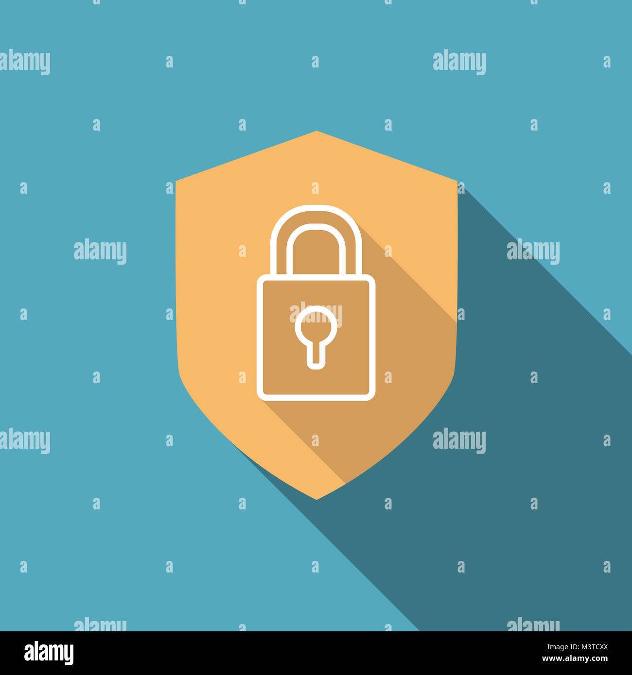 Icona del tasto desing di logo Foto Stock