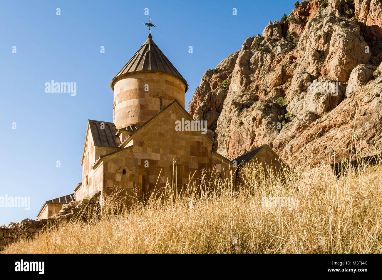 Noravank, il significato di "nuovo monastero' in armeno è un 13esimo secolo monastero armeno, situato a 122km da Yerevan in una stretta gola realizzata dall'Amaghu ri Foto Stock