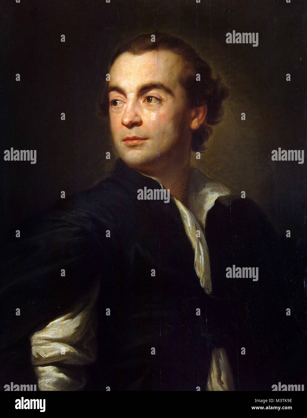 Anton Raphael Mengs - Ritratto di Johann Joachim Winckelmann Foto Stock