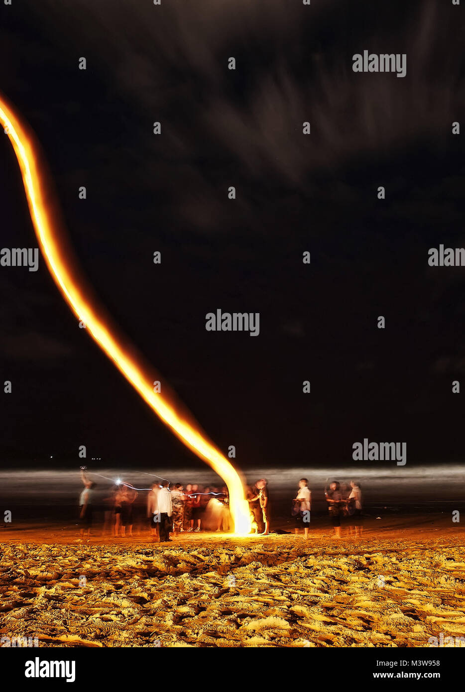 Patong Beach Phuket Thailandia adottate nel 2015 Foto Stock